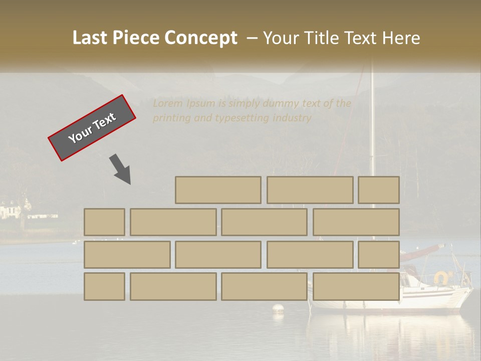 Single Calm Old PowerPoint Template