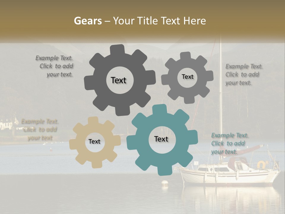 Single Calm Old PowerPoint Template