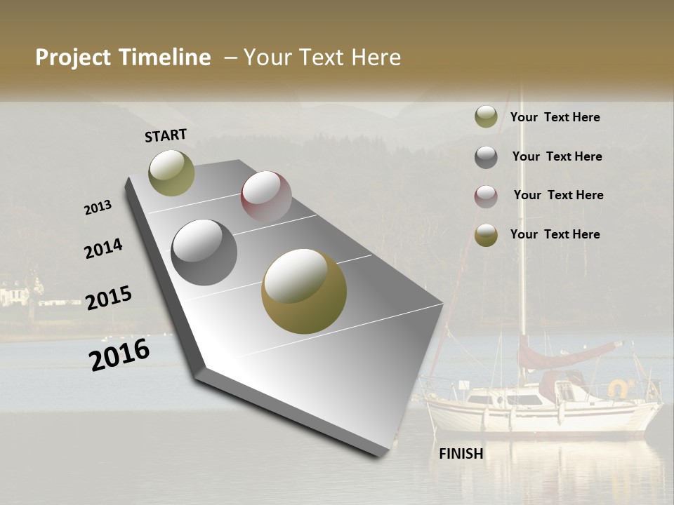 Single Calm Old PowerPoint Template