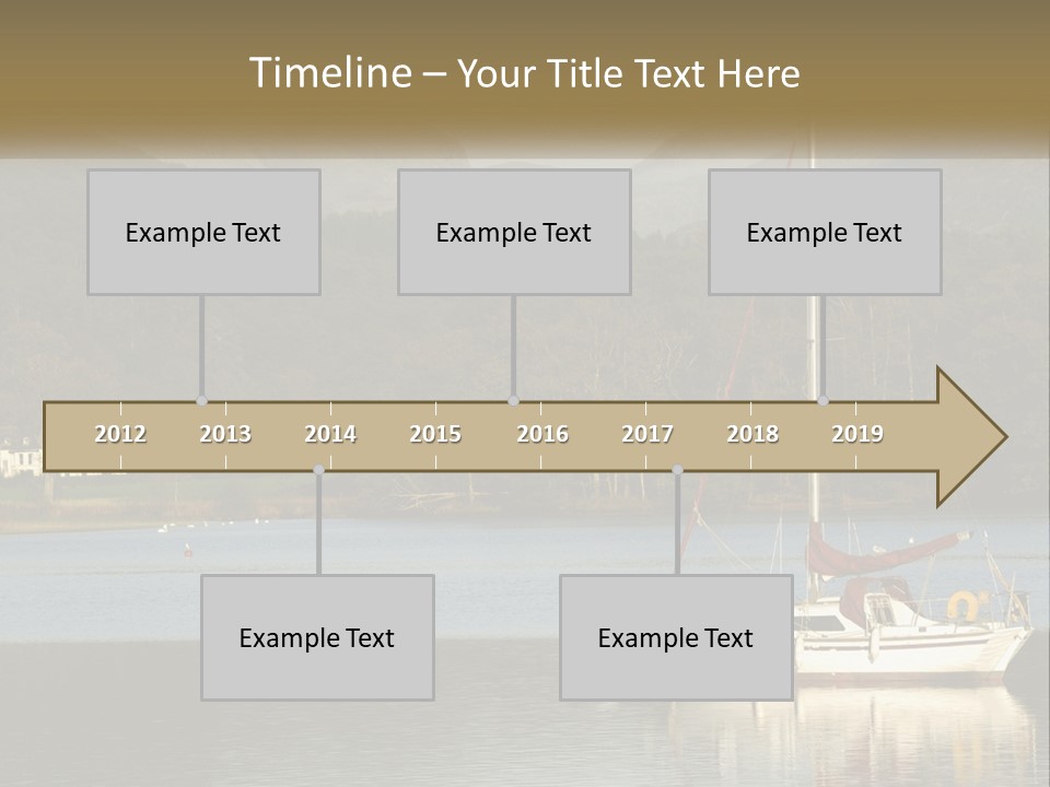 Single Calm Old PowerPoint Template
