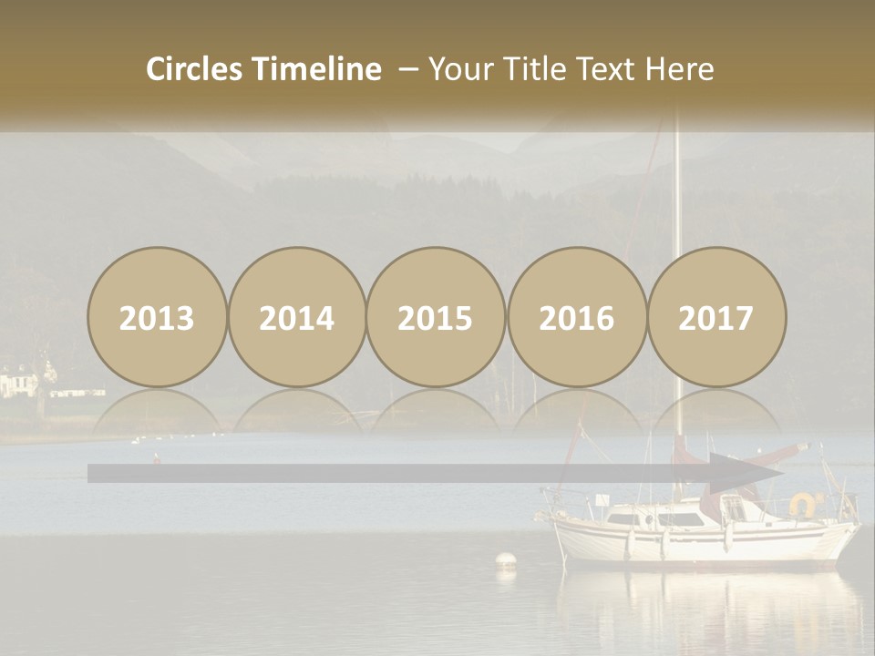 Single Calm Old PowerPoint Template