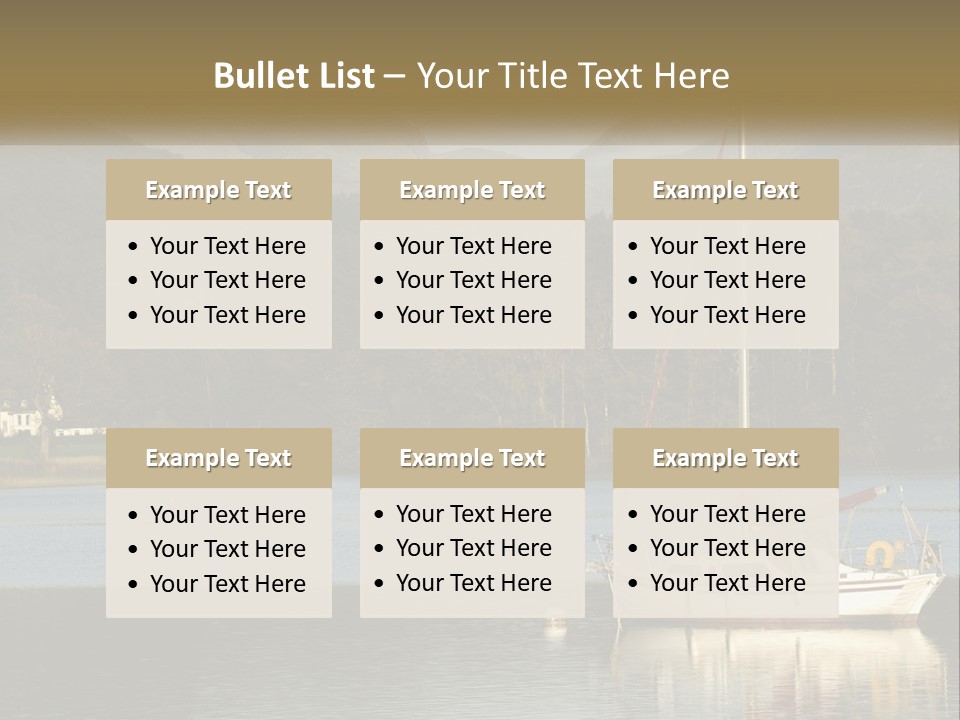 Single Calm Old PowerPoint Template