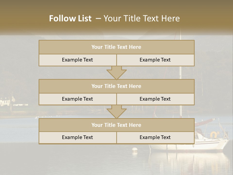 Single Calm Old PowerPoint Template