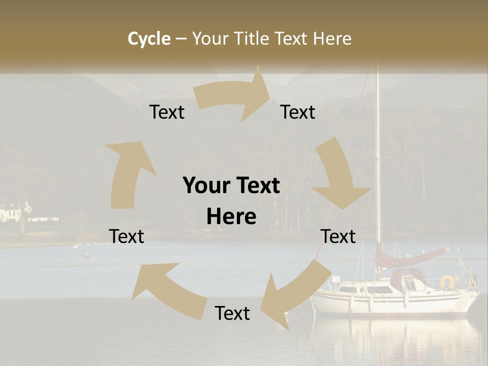 Single Calm Old PowerPoint Template