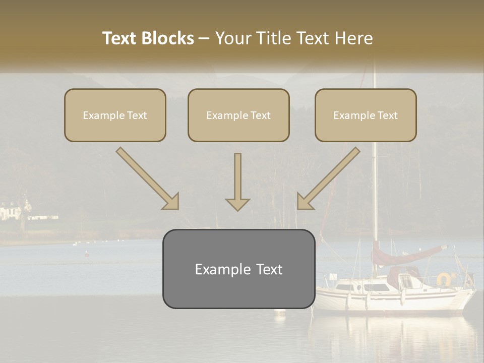 Single Calm Old PowerPoint Template