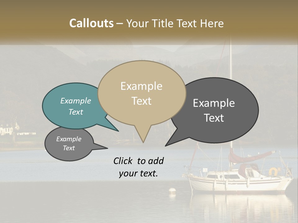 Single Calm Old PowerPoint Template