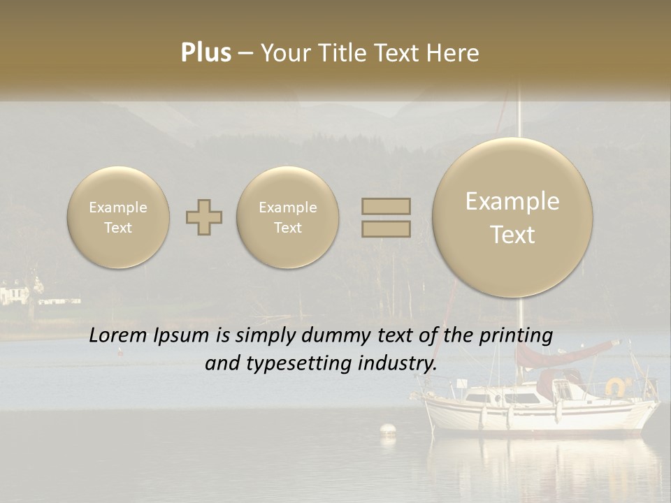 Single Calm Old PowerPoint Template