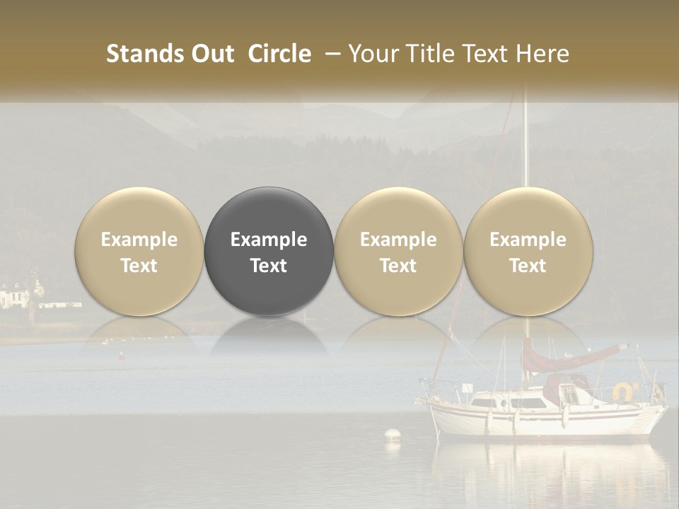 Single Calm Old PowerPoint Template