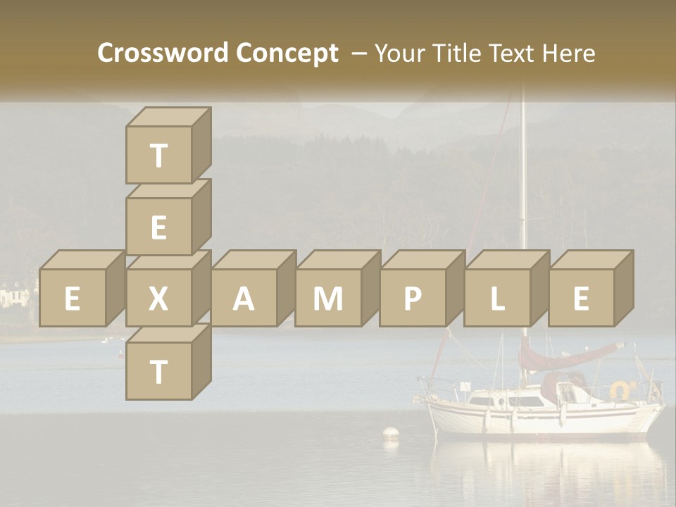 Single Calm Old PowerPoint Template