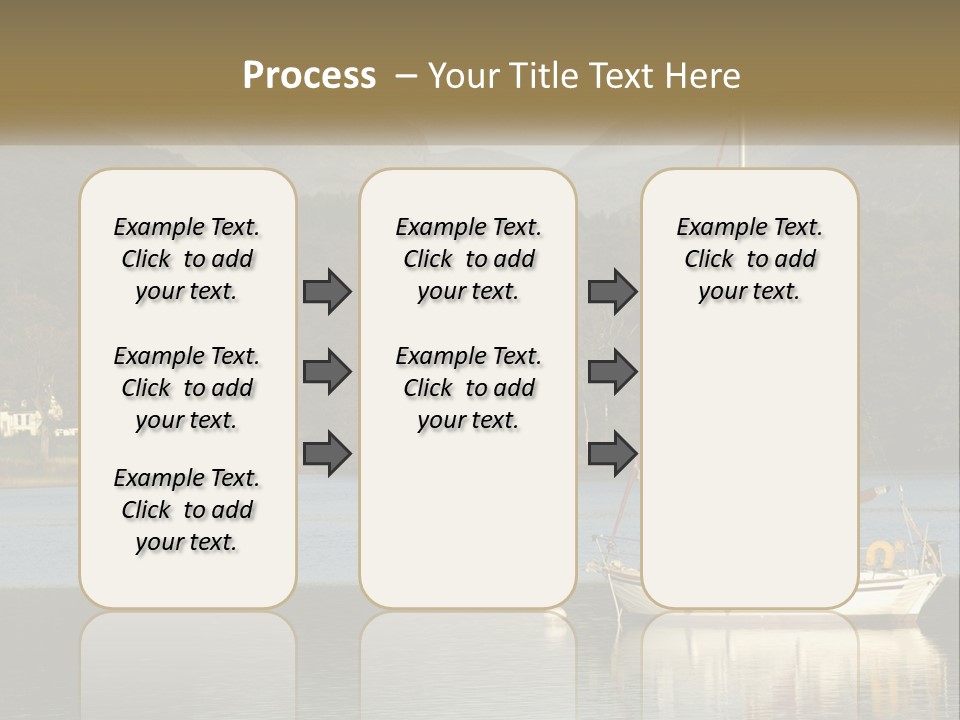 Single Calm Old PowerPoint Template