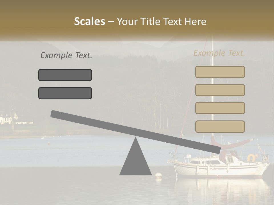 Single Calm Old PowerPoint Template