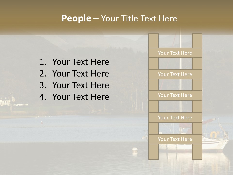 Single Calm Old PowerPoint Template
