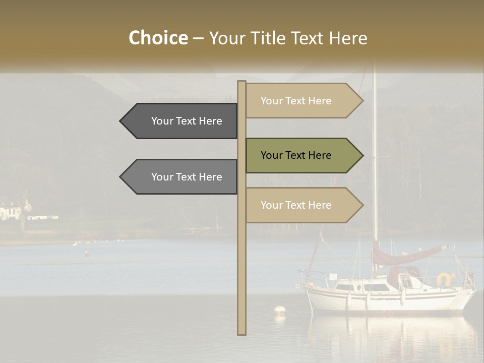Single Calm Old PowerPoint Template