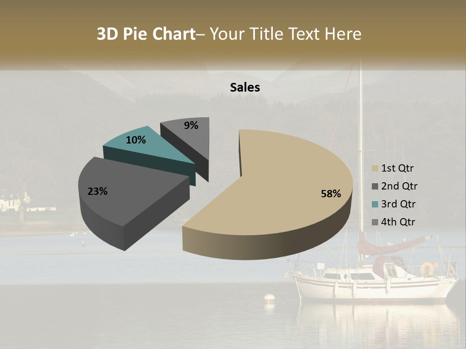 Single Calm Old PowerPoint Template