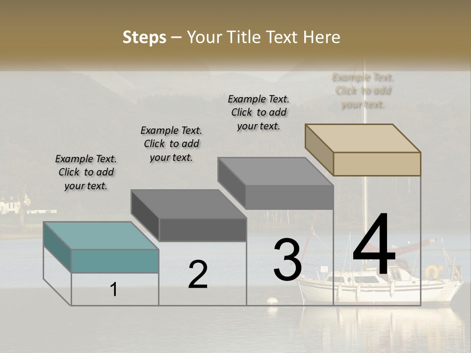 Single Calm Old PowerPoint Template