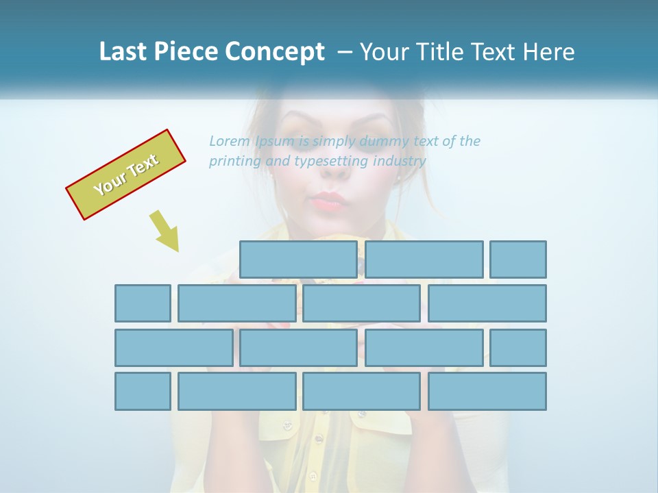 Pensioner Sand Wellness PowerPoint Template