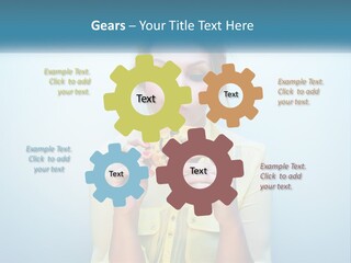 Pensioner Sand Wellness PowerPoint Template