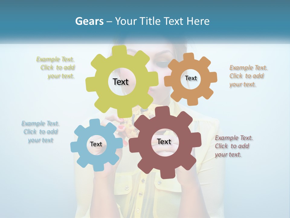 Pensioner Sand Wellness PowerPoint Template