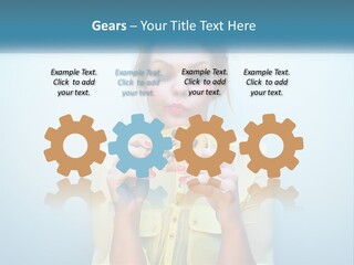 Pensioner Sand Wellness PowerPoint Template