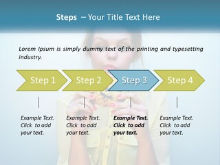 Pensioner Sand Wellness PowerPoint Template