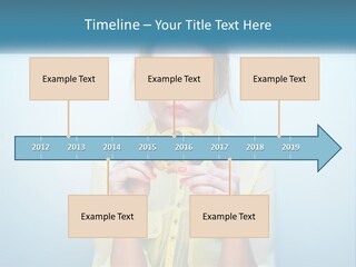 Pensioner Sand Wellness PowerPoint Template