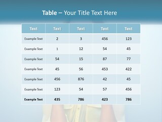 Pensioner Sand Wellness PowerPoint Template