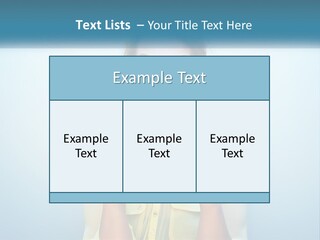 Pensioner Sand Wellness PowerPoint Template