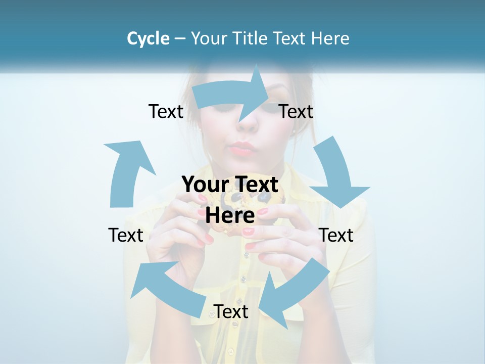 Pensioner Sand Wellness PowerPoint Template