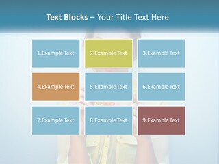 Pensioner Sand Wellness PowerPoint Template