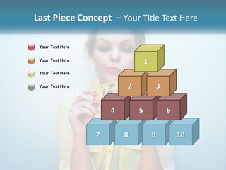 Pensioner Sand Wellness PowerPoint Template