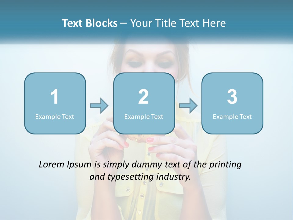 Pensioner Sand Wellness PowerPoint Template