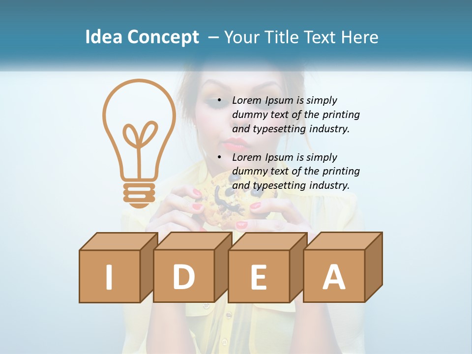 Pensioner Sand Wellness PowerPoint Template