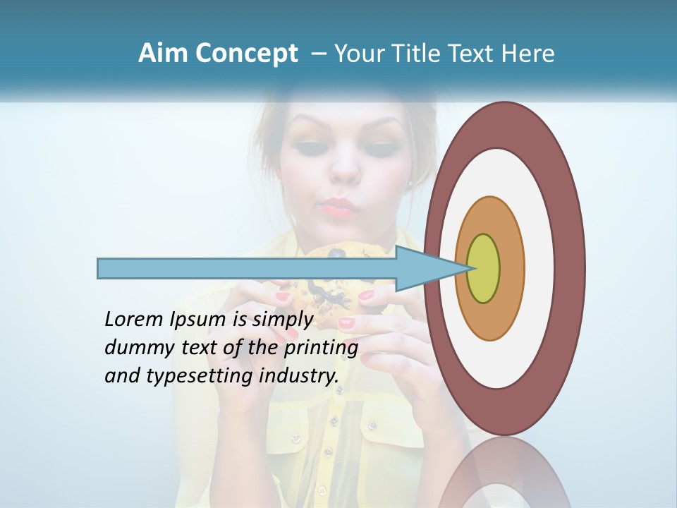 Pensioner Sand Wellness PowerPoint Template