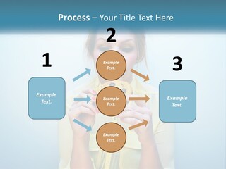 Pensioner Sand Wellness PowerPoint Template