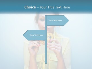 Pensioner Sand Wellness PowerPoint Template