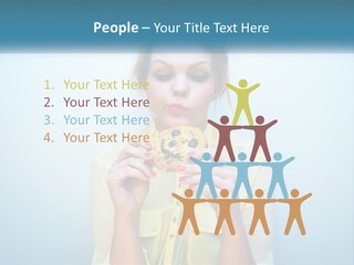 Pensioner Sand Wellness PowerPoint Template