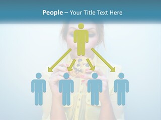 Pensioner Sand Wellness PowerPoint Template