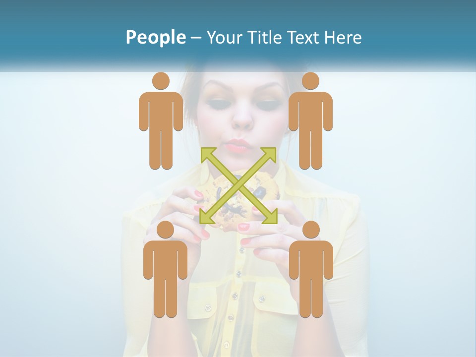 Pensioner Sand Wellness PowerPoint Template