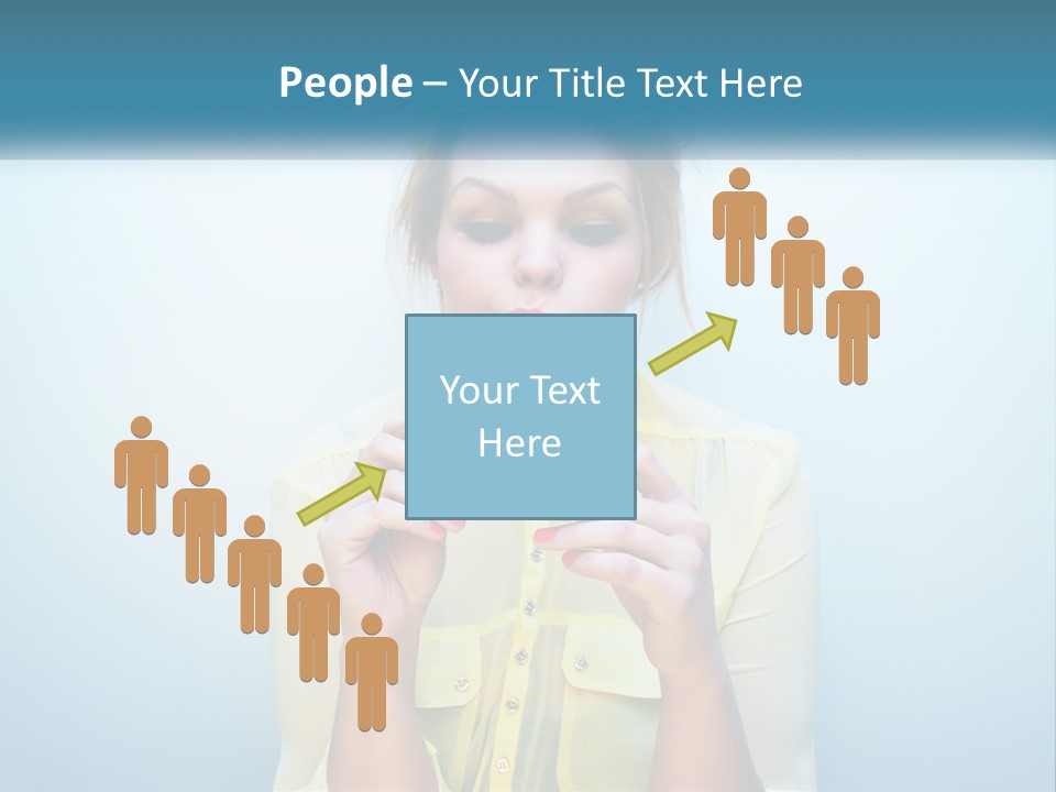 Pensioner Sand Wellness PowerPoint Template