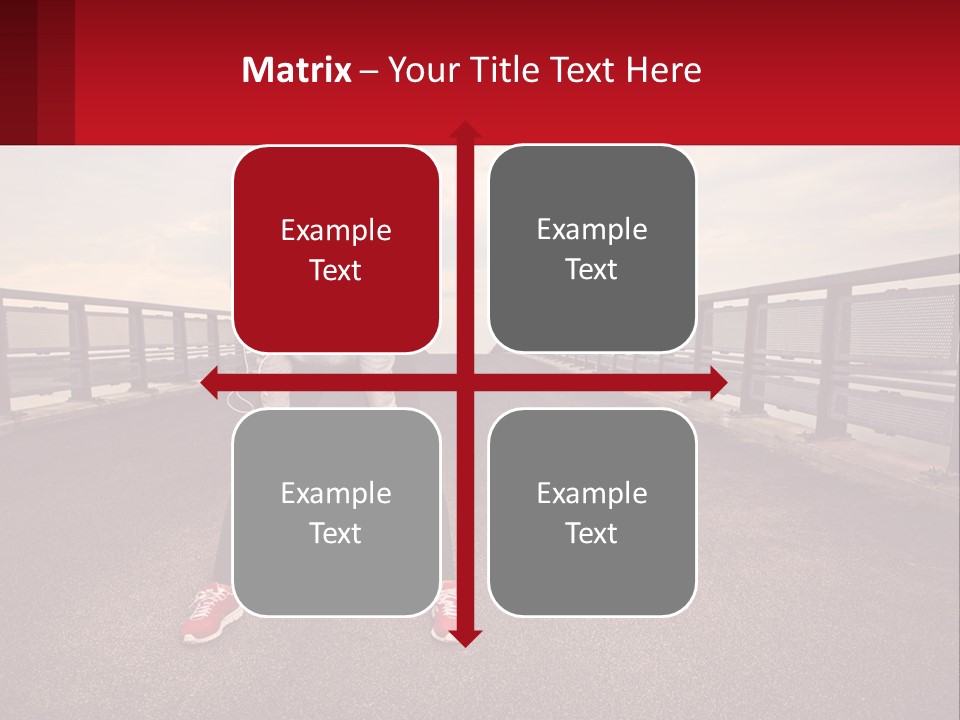 Life Sunset Family PowerPoint Template