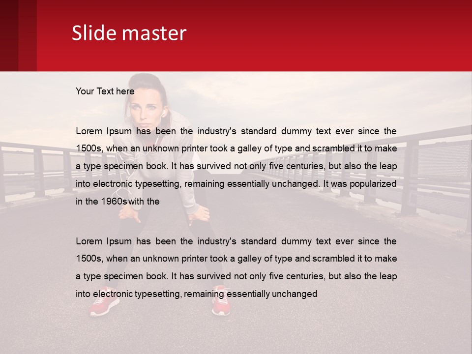 Life Sunset Family PowerPoint Template