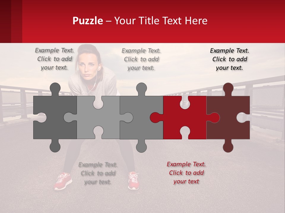 Life Sunset Family PowerPoint Template