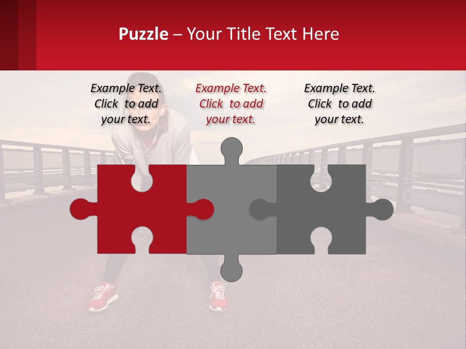 Life Sunset Family PowerPoint Template