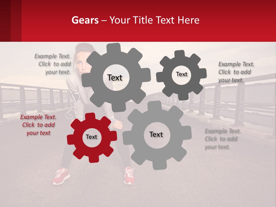 Life Sunset Family PowerPoint Template