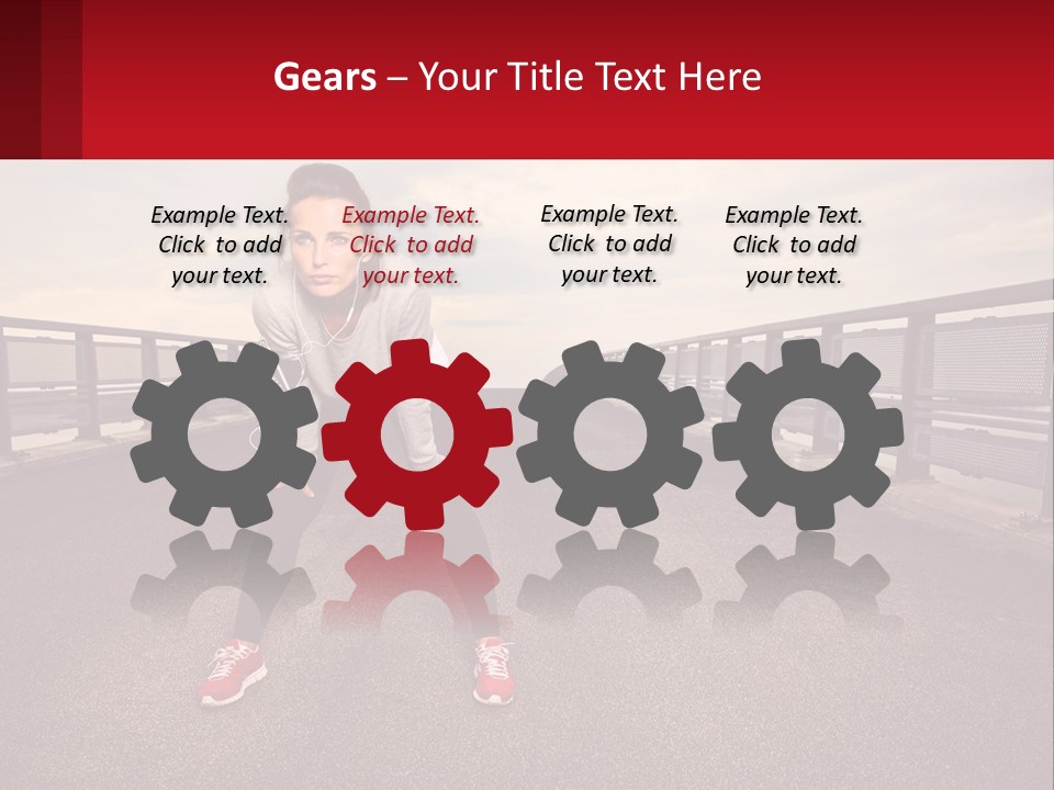 Life Sunset Family PowerPoint Template