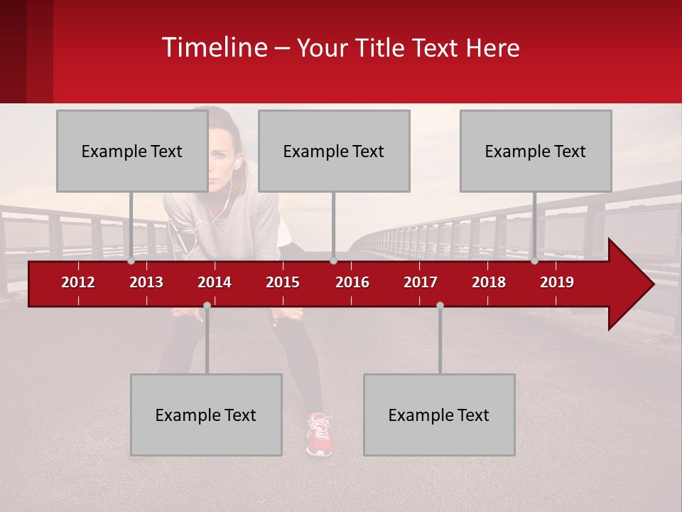Life Sunset Family PowerPoint Template