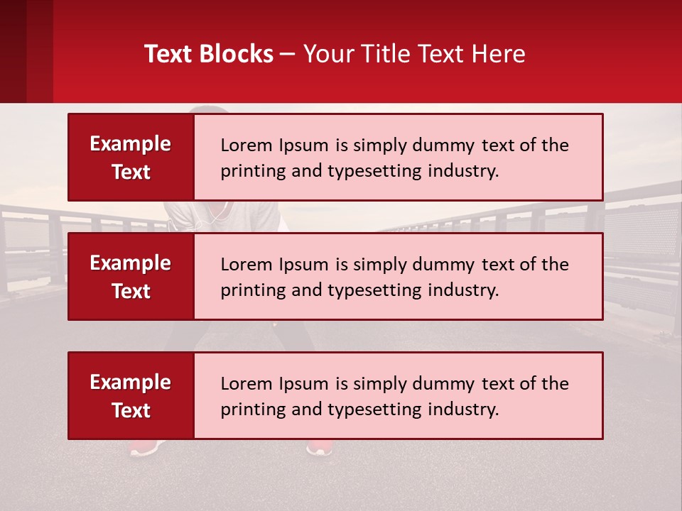 Life Sunset Family PowerPoint Template