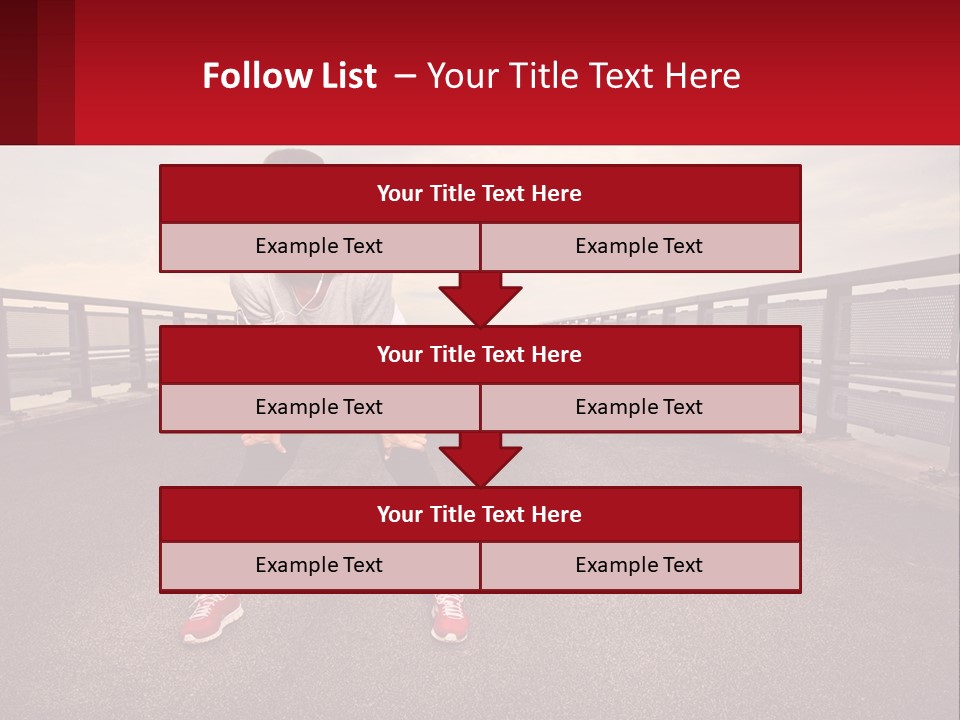 Life Sunset Family PowerPoint Template