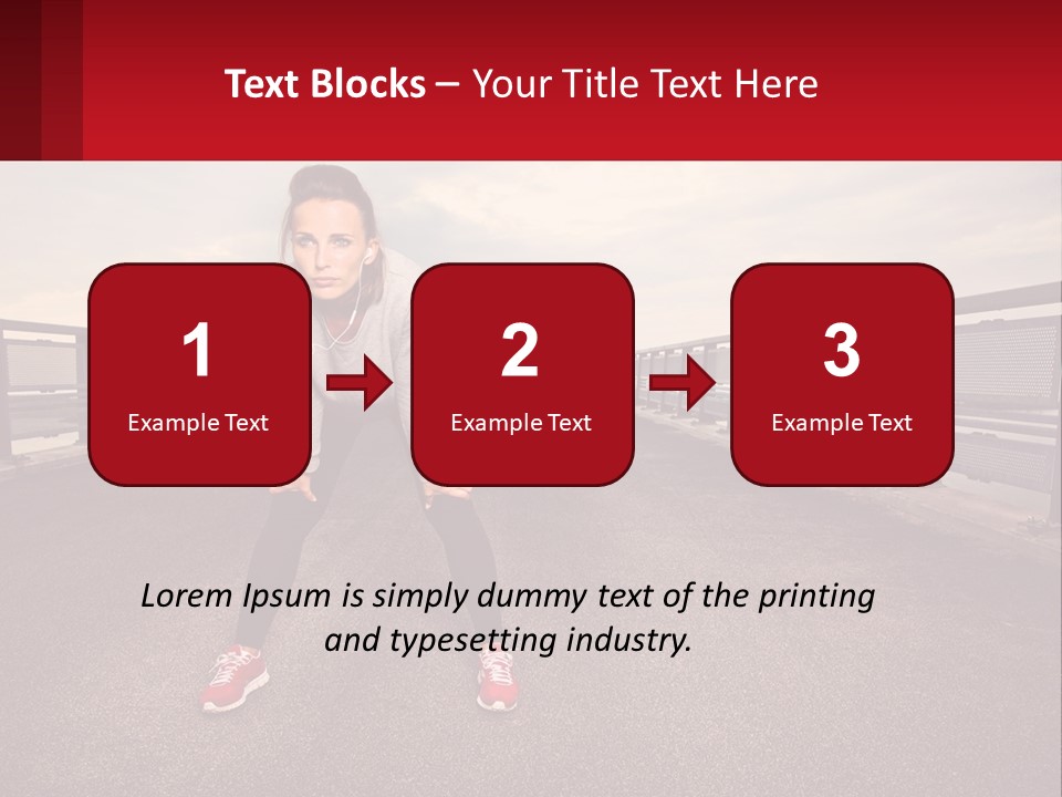 Life Sunset Family PowerPoint Template