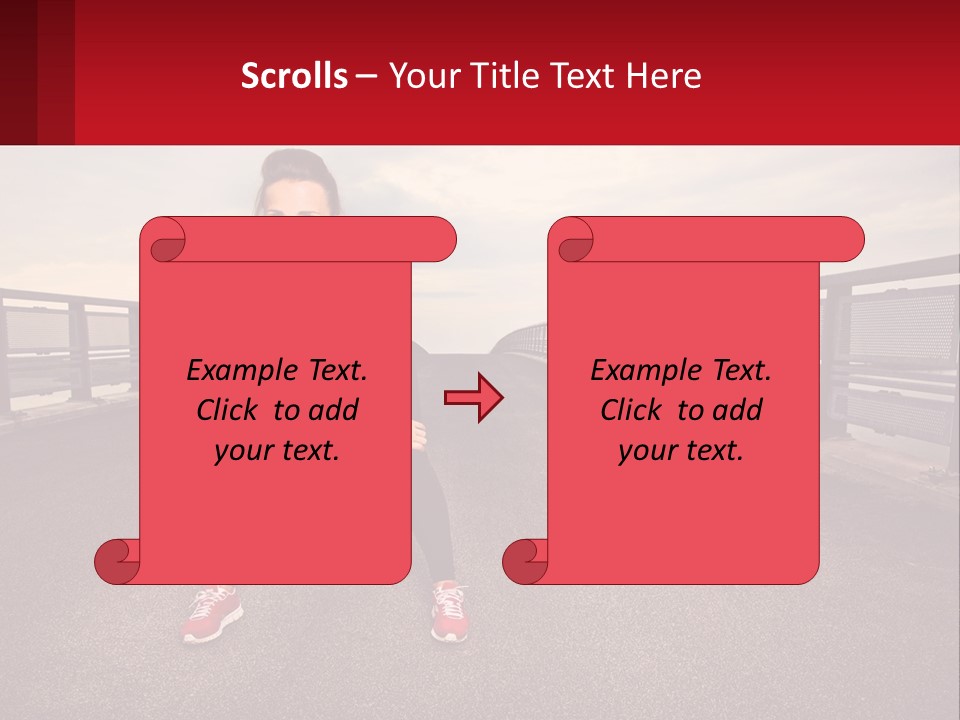 Life Sunset Family PowerPoint Template